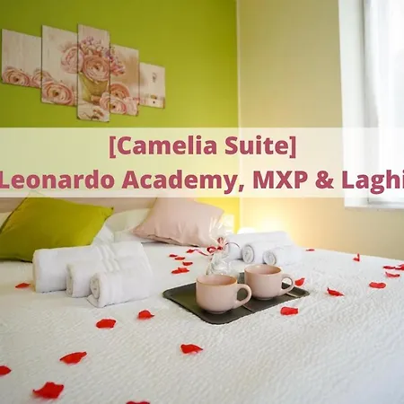 Camelia Leonardo Academy, Mxp & Lakes Apartment Sesto Calende